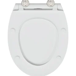 vidaXL Toiletzitting Wit 45,5 x 37,5 x 3,8 cm Duroplast
