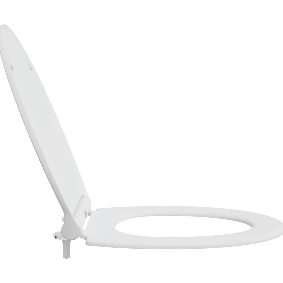 vidaXL Toiletzitting Wit 45,5 x 37,5 x 3,8 cm Duroplast