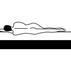 vidaXL Topmatras ei-profiel 6 cm koudschuim 80x200 cm