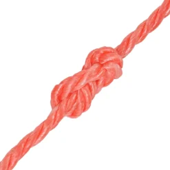 vidaXL Touw gedraaid 10 mm 100 m polypropyleen oranje