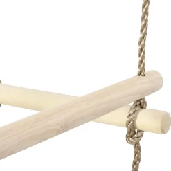 vidaXL Touwladder 200 cm hout