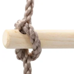 vidaXL Touwladder 290 cm hout