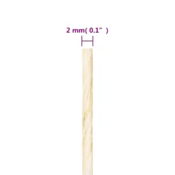 vidaXL Touw 2 mm 600 m 100% sisal