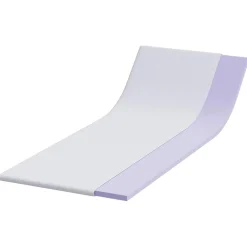 vidaXL Traagschuimmatras topper 80 x 200 cm Thick Stof-100% polyester