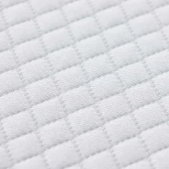 vidaXL Traagschuimmatras topper 80 x 200 cm Thick Stof-100% polyester