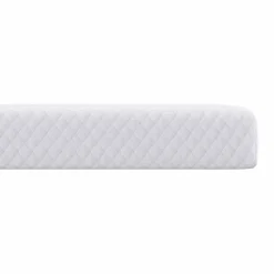 vidaXL Traagschuimmatras topper 80 x 200 cm Thick Stof-100% polyester