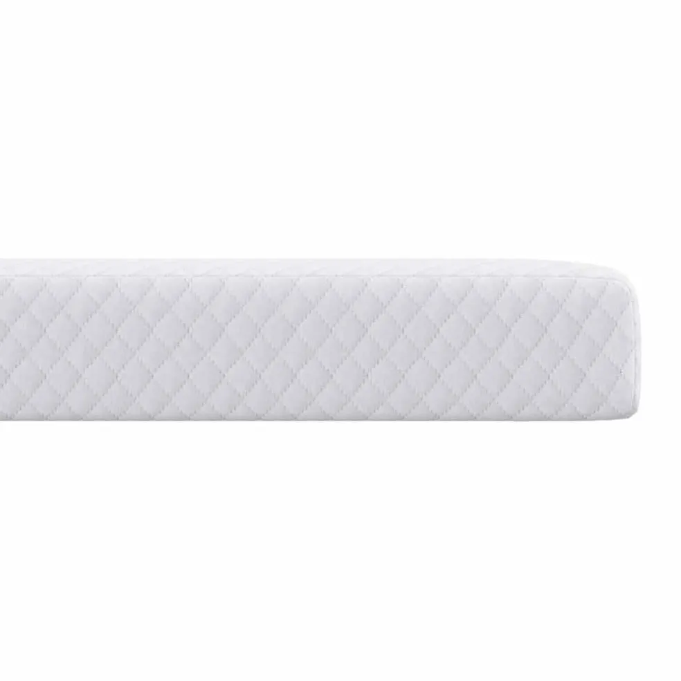 vidaXL Traagschuimmatras topper 80 x 200 cm Thick Stof-100% polyester