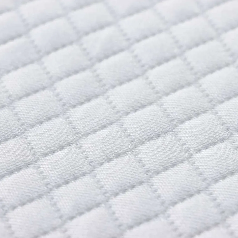 vidaXL Traagschuimmatras topper 80 x 200 cm Thick Stof-100% polyester