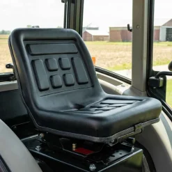 vidaXL Tractorstoel met ophangingsysteem Zwart 39,5 x 52 x 43 cm