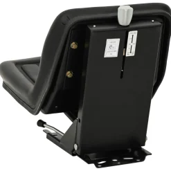 vidaXL Tractorstoel met ophangingsysteem Zwart 39,5 x 52 x 43 cm