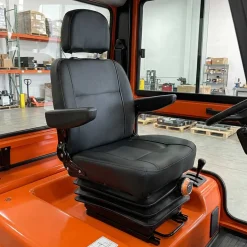 vidaXL Tractorstoel met ophangingsysteem Zwart 56 x 57 x 87 cm