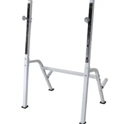 vidaXL Trainingsbank met gewichtenrek en halterset 60,5 kg