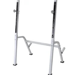 vidaXL Trainingsbank met gewichtenrek en halterset 90 kg