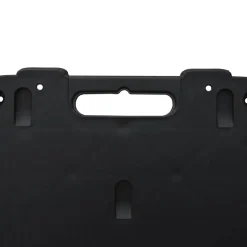 vidaXL Transporttrolley 58x38x12 cm PP zwart