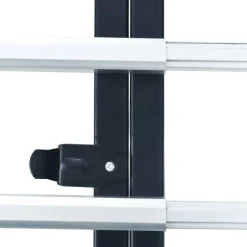 vidaXL Transportwagen inklapbaar 150 kg aluminium zilverkleurig