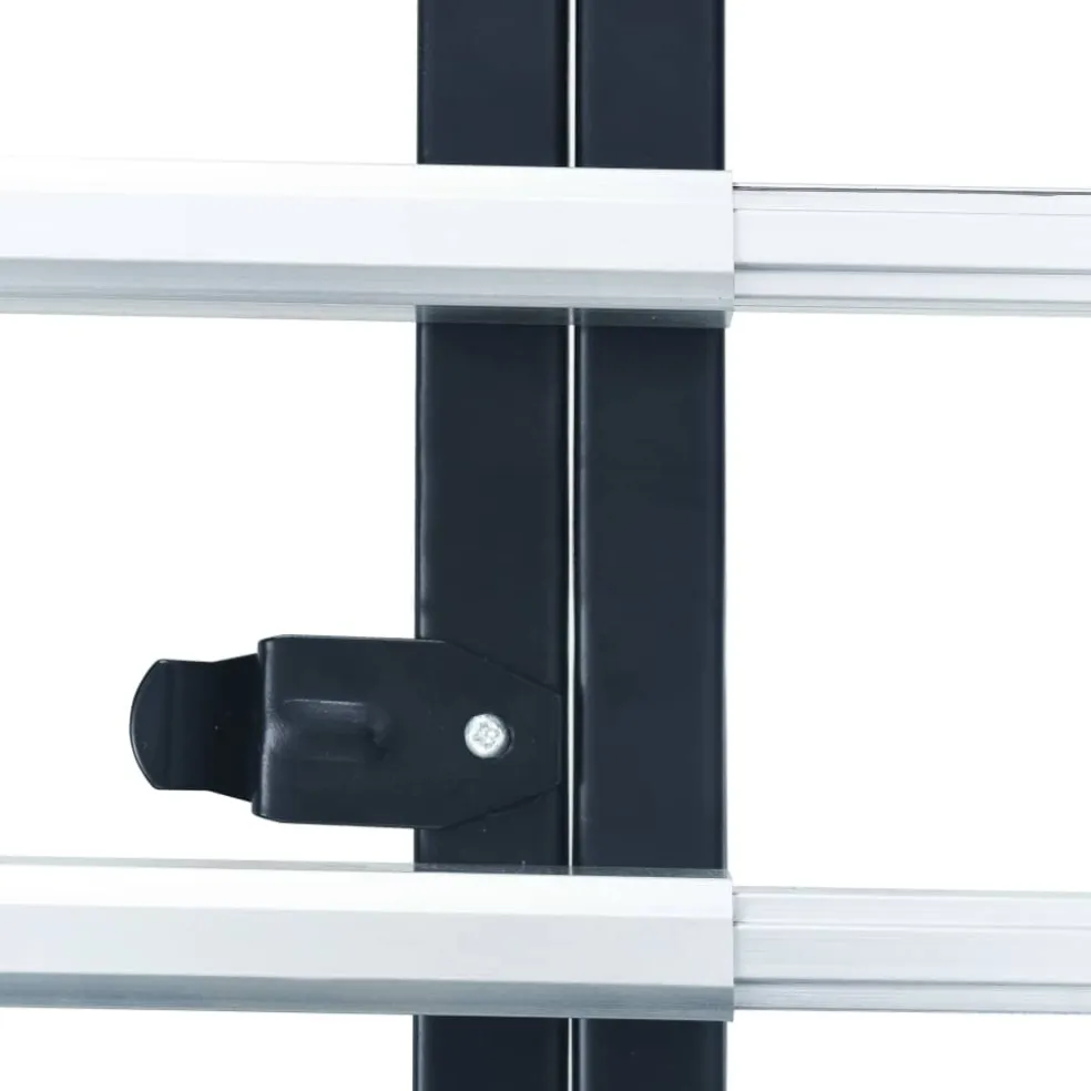 vidaXL Transportwagen inklapbaar 150 kg aluminium zilverkleurig