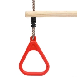 vidaXL Trapezestang met ringen