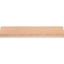 vidaXL Trapmatten 2 st Naturel 70 x 25 x 2 cm Massief beukenhout