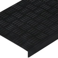 vidaXL Trapmatten 10 st 25x75 cm rubber