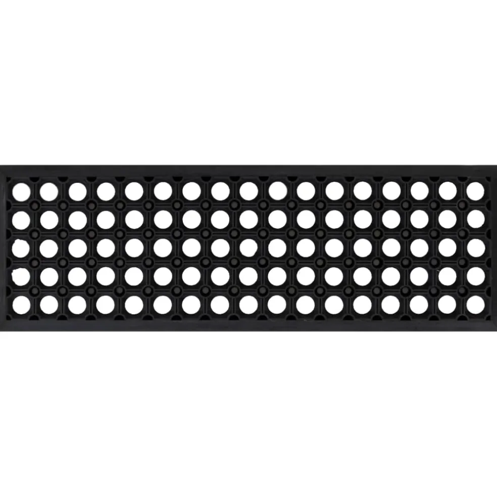 vidaXL Trapmatten 10 st 25x75 cm rubber