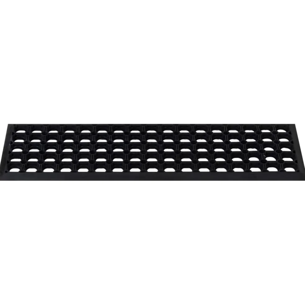 vidaXL Trapmatten 10 st 25x75 cm rubber