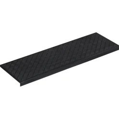 vidaXL Trapmatten 10 st 25x75 cm rubber