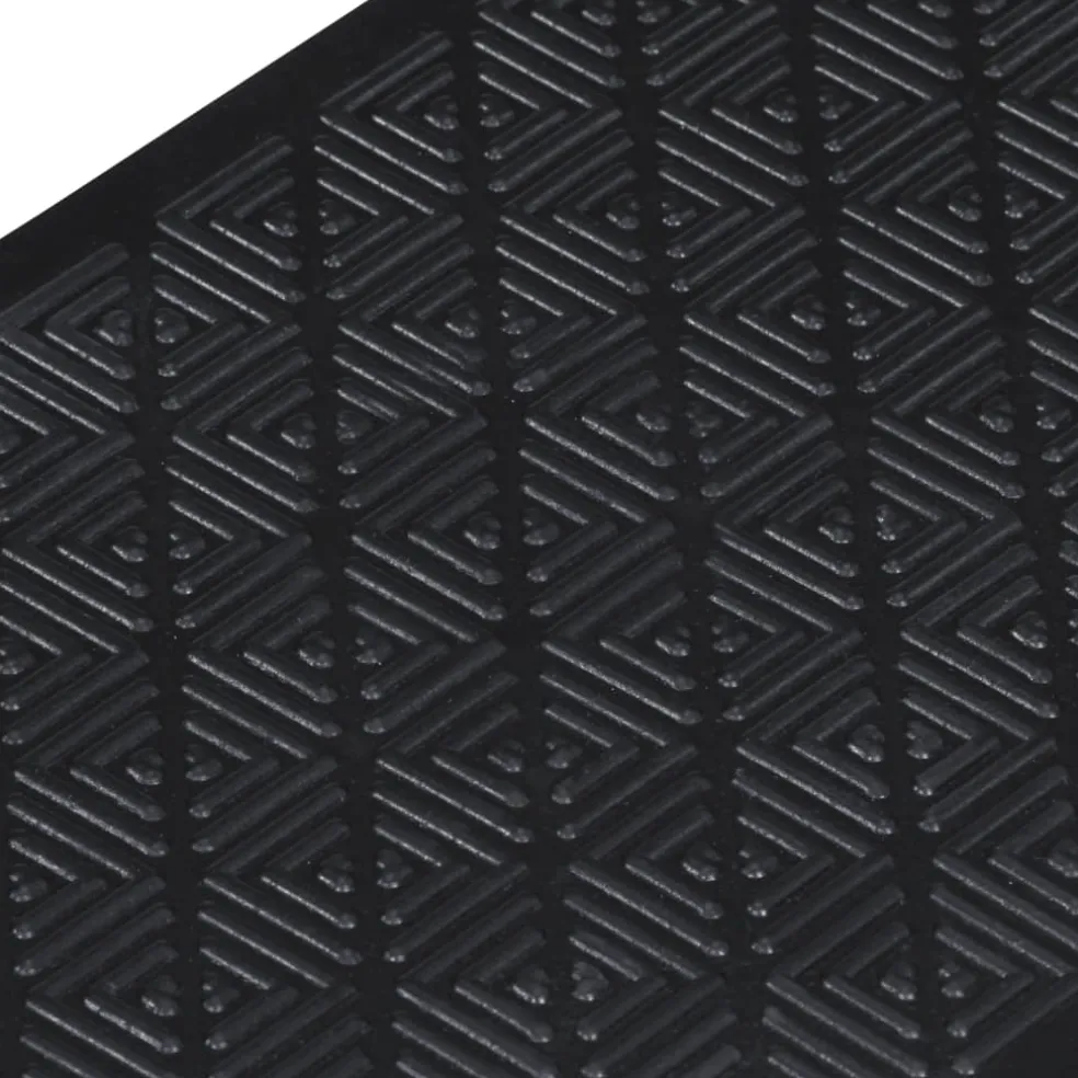vidaXL Trapmatten 10 st 25x75 cm rubber