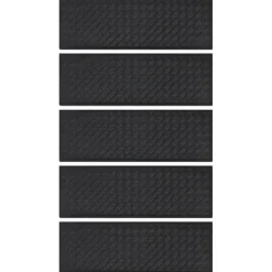 vidaXL Trapmatten 5 st 25x75 cm rubber