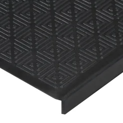 vidaXL Trapmatten 5 st 25x75 cm rubber
