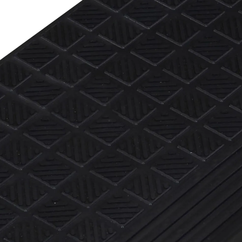 vidaXL Trapmatten 5 st 25x75 cm rubber
