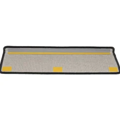 vidaXL Trapmatten 15 st 65x21x4 cm Antraciet Rechthoekige Rand