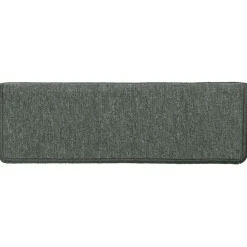 vidaXL Trapmatten 15 st 65x21x4 cm Donkergroen Rechthoekige Rand