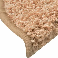 vidaXL Trapmatten 15 st 56x17x3 cm Goud Halfrond