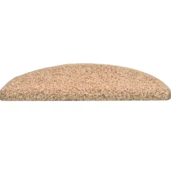 vidaXL Trapmatten 15 st 56x17x3 cm Goud Halfrond