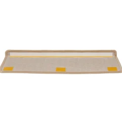 vidaXL Trapmatten 15 st 65x21x4 cm Goud Rechthoekige Rand