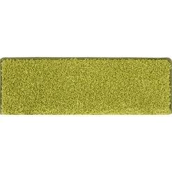 vidaXL Trapmatten 15 st 65x21x4 cm Groen Rechthoekige Rand