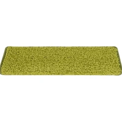 vidaXL Trapmatten 15 st 65x21x4 cm Groen Rechthoekige Rand