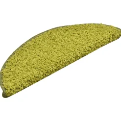 vidaXL Trapmatten 15 st 56x17x3 cm Groen Halfrond