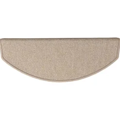 vidaXL Trapmatten 15 st 56 x 17 x 3 cm Non-Slip Taupe Vilt - 100% PP