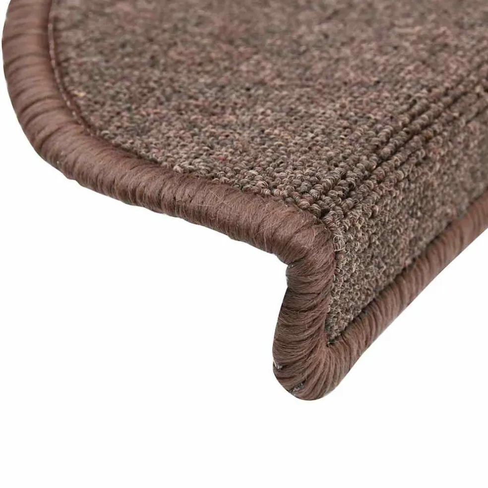 vidaXL Trapmatten 15 st 56 x 17 x 3 cm Non-Slip Wit en Grijs