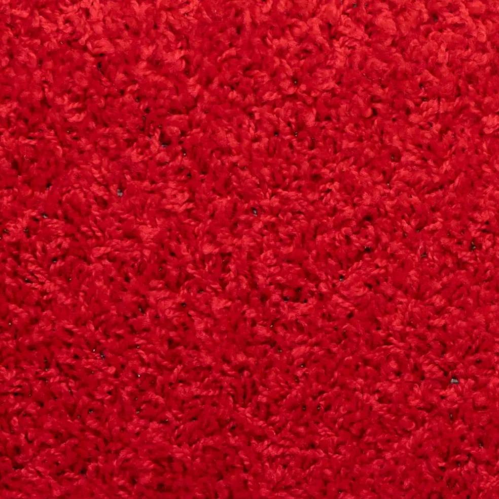 vidaXL Trapmatten 15 st 65x21x4 cm Rood Rechthoekige Rand