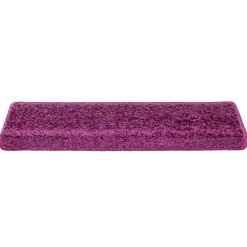 vidaXL Trapmatten 15 st 65x21x4 cm Violet Rechthoekige Rand