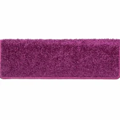 vidaXL Trapmatten 15 st 65x21x4 cm Violet Rechthoekige Rand