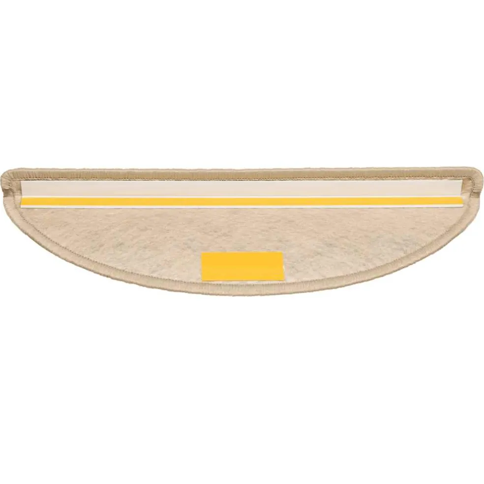 vidaXL Trapmatten zelfklevend 15 st 56x17x3 cm grijs