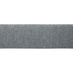 vidaXL Trapmatten zelfklevend 15 stuks 65x21x4 cm lichtgrijs met rechthoekige rand
