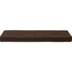 vidaXL Trapmatten zelfklevend 15 stuks 65x21x4 cm bruin rechthoekige rand