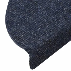 vidaXL Trapmatten zelfklevend 15 st 56x17x3 cm blauw