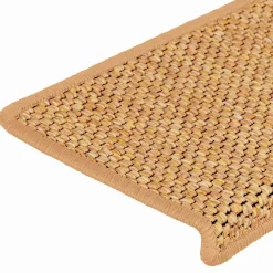 vidaXL Trapmatten zelfklevend 15 st sisal-look 65x21x4 cm sisal
