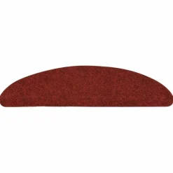 vidaXL Trapmatten zelfklevend 15 st 56x17x3 cm rood