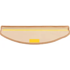 vidaXL Trapmatten zelfklevend 5 st 65x21x4 cm beige